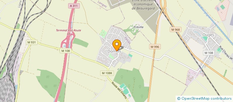 localisation de l'entreprise LA GUITELLERIE  SAMPIGNY-LES-MARANGES