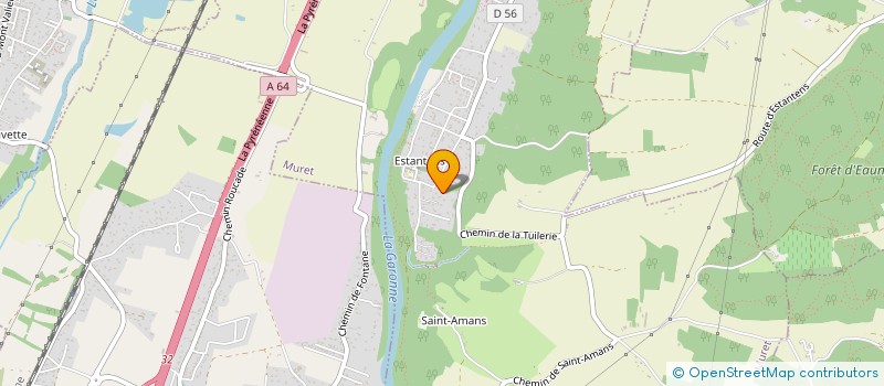 localisation de l'entreprise LA GUITOUNE à MURET