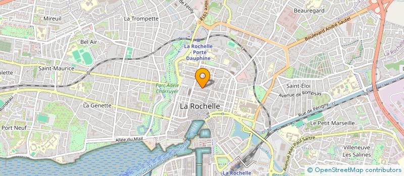 localisation de l'entreprise LA GUITOUNE DE RIX  LA ROCHELLE