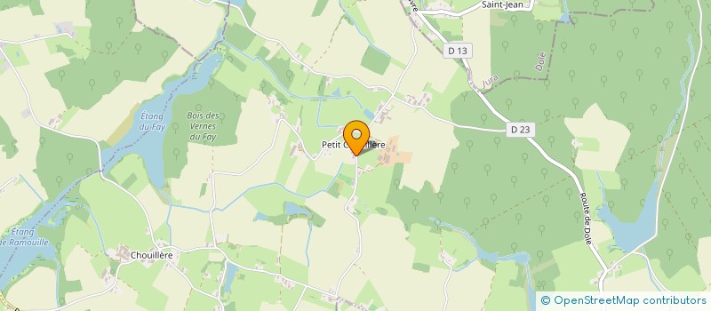 localisation de l'entreprise LA GUYOTTE FERME BRESSANE à FRONTENARD