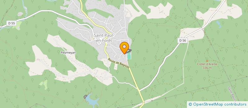 localisation de l'entreprise LA HACHE  CALLIAN