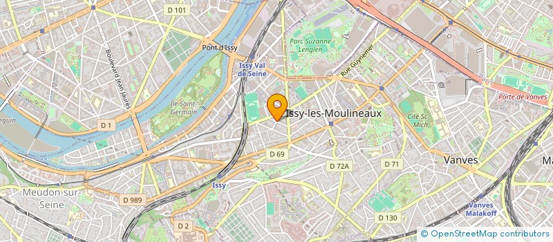 localisation de l'entreprise LA.HAGUE à ISSY-LES-MOULINEAUX