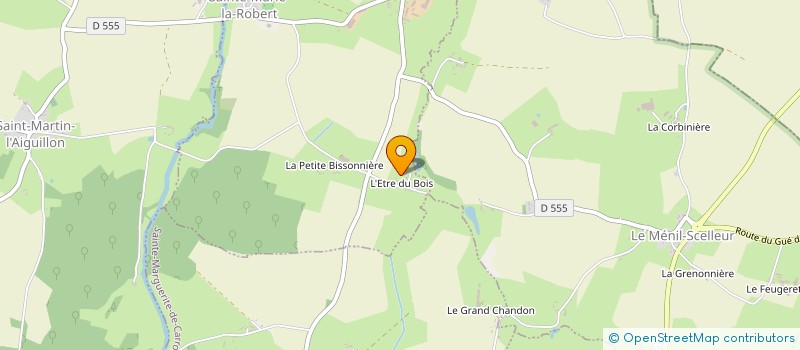 localisation de l'entreprise LA HAIE AU ROY à SAINTE-MARIE-LA-ROBERT