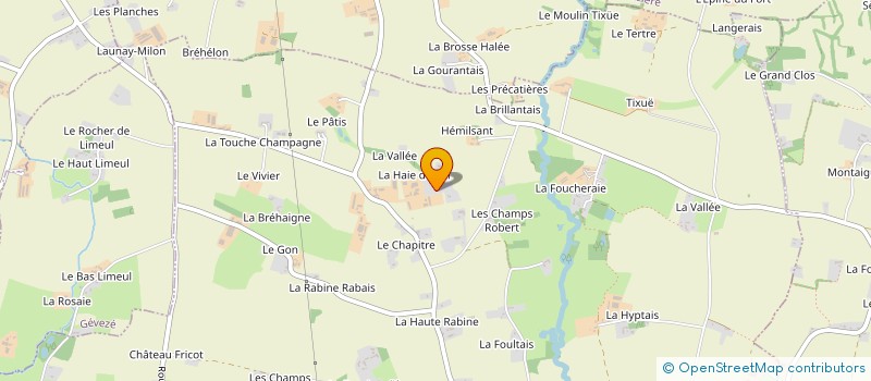 localisation de l'entreprise LA HAIE DU VAL ENERGIES à PACE