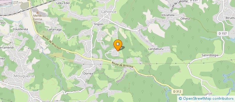 localisation de l'entreprise LA HALLE AUX PATES  LAHONCE