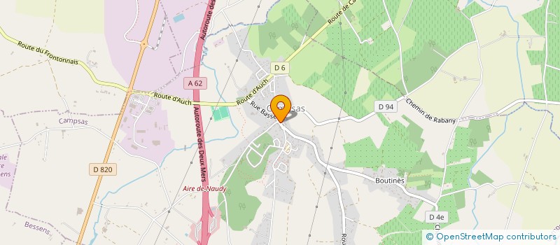 localisation de l'entreprise LA HALLE DE CAMPSAS CHEZ MARIE  CAMPSAS