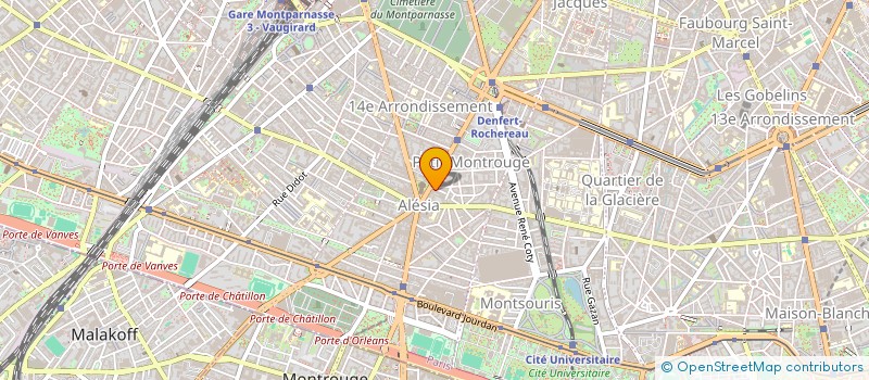 localisation de l'entreprise LA HALLE DE PARIS à PARIS