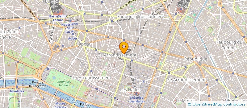 localisation de l'entreprise LA HALLE MAGENTA  PARIS