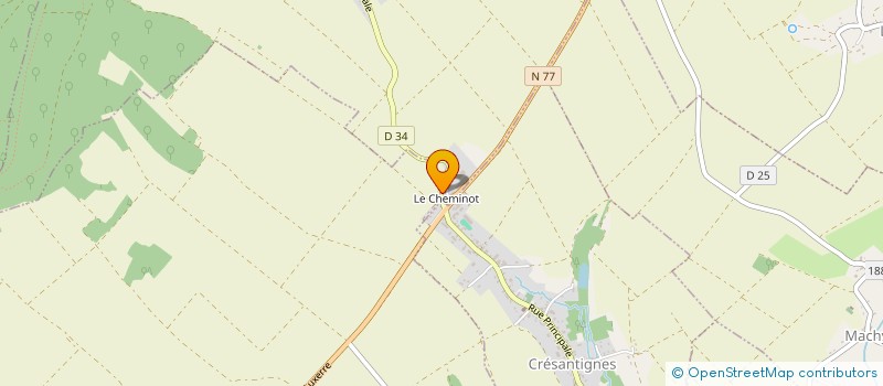 localisation de l'entreprise LA HALTE  JAVERNANT