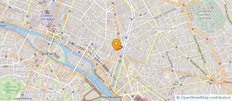 localisation de l'entreprise LA HALTE AUX ARTS à PARIS