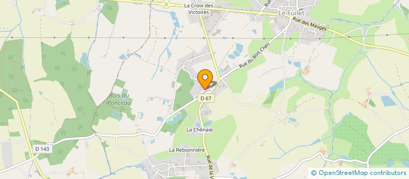 localisation de l'entreprise LA HALTE DU COEUR AFRIQUE  BEAUPREAU-EN-MAUGES