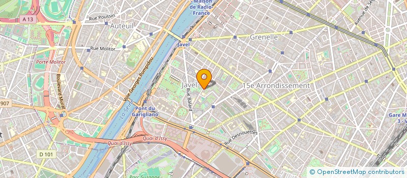 localisation de l'entreprise LA HALTE ENFANT VARET ST CHARL à PARIS