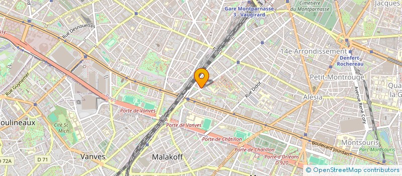 localisation de l'entreprise LA HALTE EXOTIQUE  PARIS