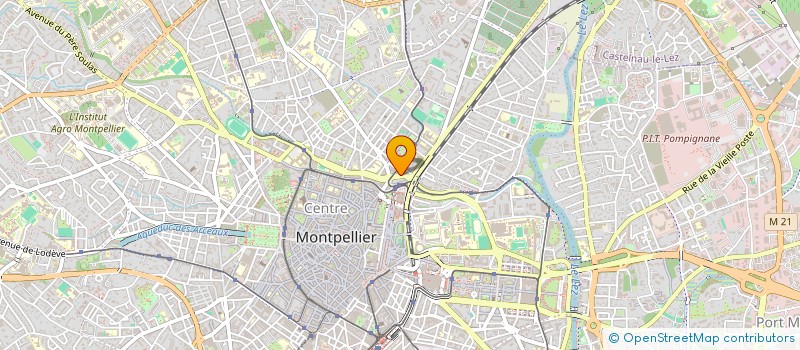 localisation de l'entreprise LA HALTE SOLIDARITE GUY DE MONTPELLIER à MONTPELLIER