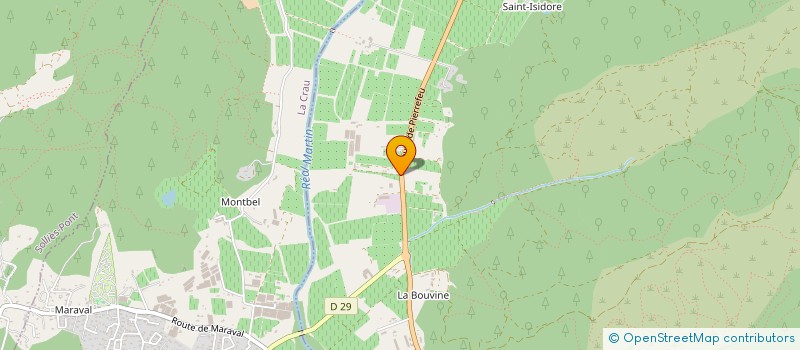 localisation de l'entreprise LA HARAS DU TYANA  HYERES