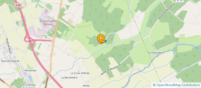 localisation de l'entreprise LA HARIELLE à GENNES-VAL-DE-LOIRE