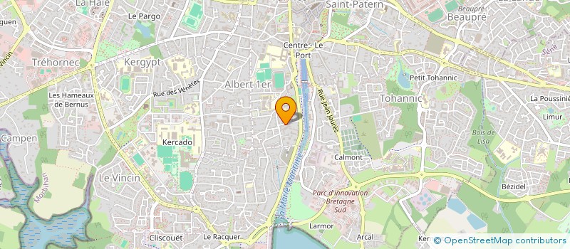 localisation de l'entreprise LA HATAIE à VANNES