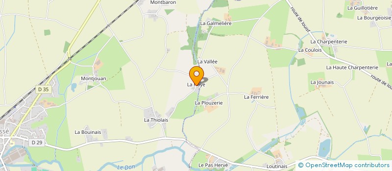 localisation de l'entreprise LA HAULAIS à MOISDON-LA-RIVIERE