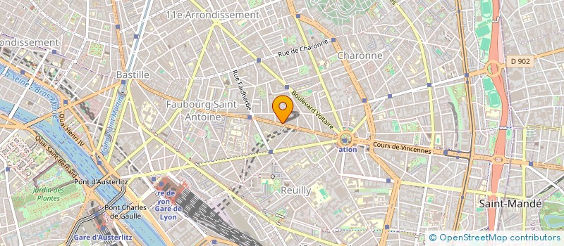 localisation de l'entreprise LA-HAUT  PARIS 11