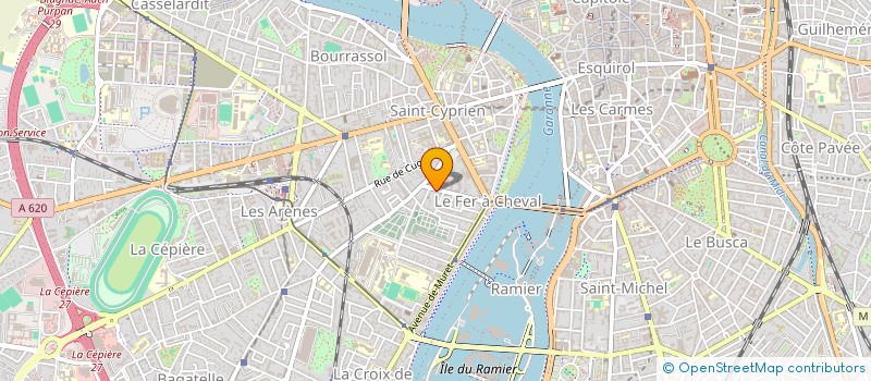 localisation de l'entreprise LA HAUTE BRUYERE à TOULOUSE