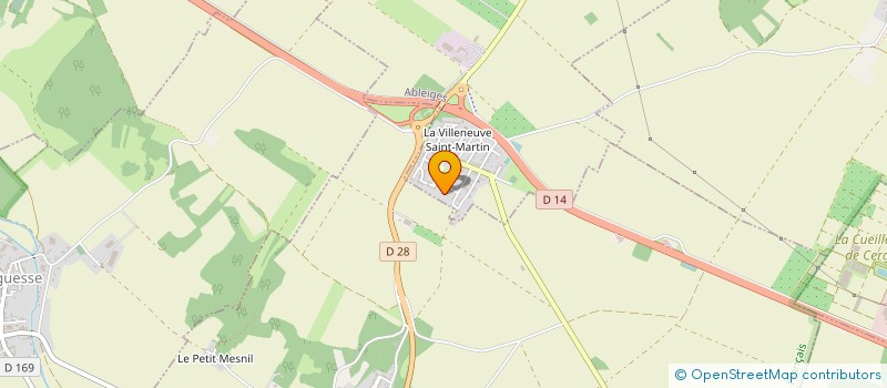 localisation de l'entreprise LA HAUTE GARDUERE à ABLEIGES