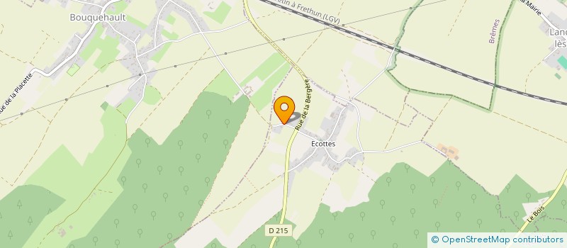 localisation de l'entreprise LA HAUTE PANNEE  LICQUES