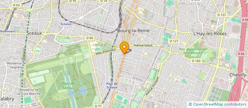 localisation de l'entreprise LA HAUTE PIERRE à SCEAUX