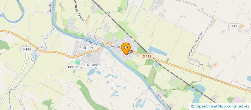 localisation de l'entreprise LA HAUTE VOIX  MAGRIN