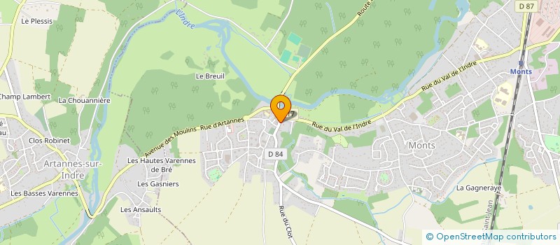 localisation de l'entreprise LA HAYE  MONTS