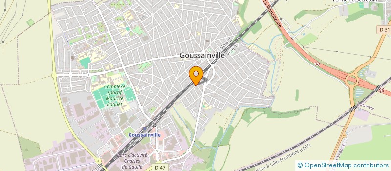 localisation de l'entreprise LA HAYE à GOUSSAINVILLE