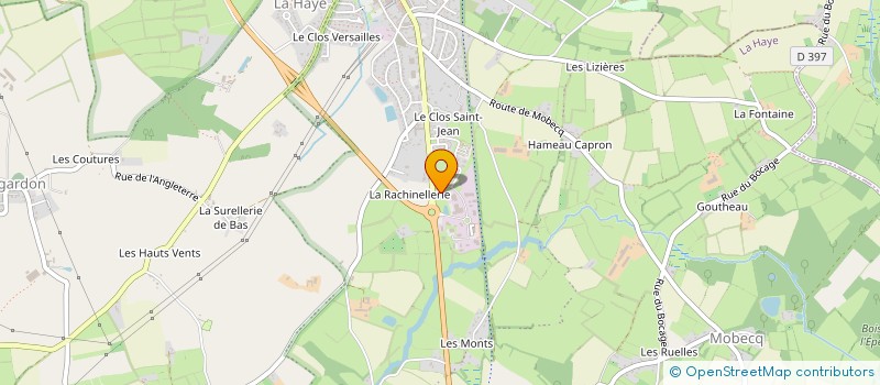 localisation de l'entreprise LA HAYE MOTOCULTURE à LA HAYE