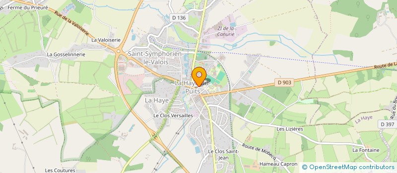 localisation de l'entreprise LA HAYTILLONNE  LA HAYE