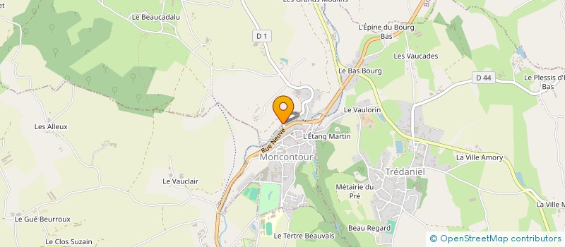 localisation de l'entreprise LA HENONNAISE  HENON