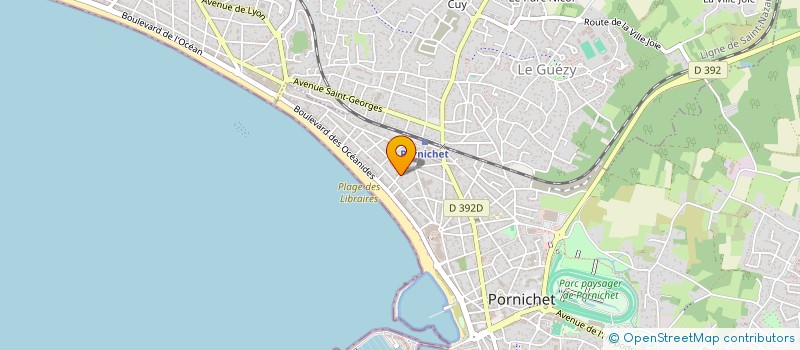 localisation de l'entreprise LA HERONNIERE  PORNICHET