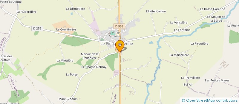 localisation de l'entreprise LA HERSE à BELFORET-EN-PERCHE