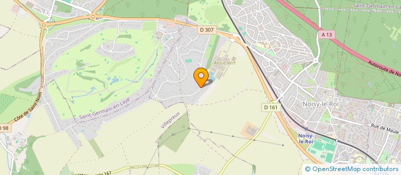 localisation de l'entreprise LA HIGUERA à NOISY-LE-ROI