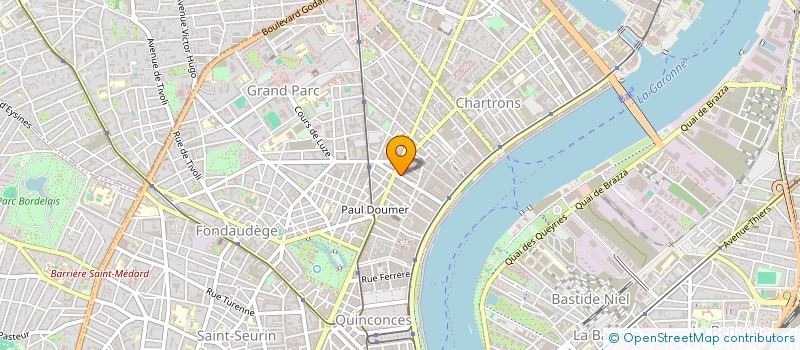 localisation de l'entreprise LA HOLDING  BORDEAUX