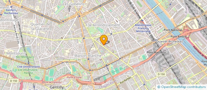 localisation de l'entreprise LA HOLDING DE  JOIE  PARIS