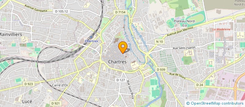 localisation de l'entreprise LA HOLDING DES GRENETS à CHARTRES