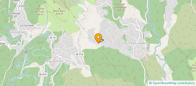 localisation de l'entreprise LA HOLLANDAISE  TOURRETTE-LEVENS