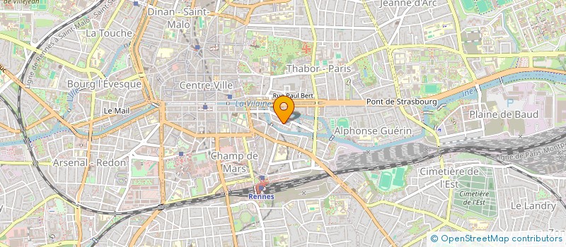 localisation de l'entreprise LA HOME & CIE  RENNES