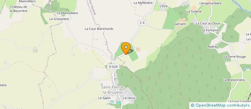 localisation de l'entreprise LA HOUPPA à SABLONS-SUR-HUISNE