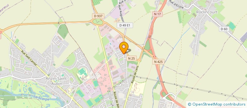 localisation de l'entreprise LA HOUPPE DU BOIS  SAINTE-CATHERINE