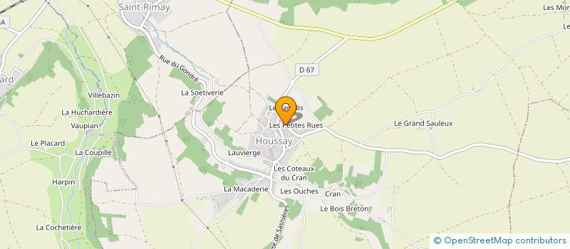 localisation de l'entreprise LA HOUSSAYENNE  HOUSSAY