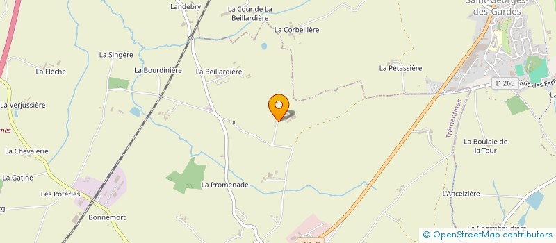 localisation de l'entreprise LA HUBERT à TREMENTINES