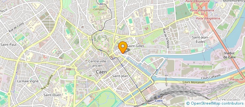 localisation de l'entreprise LA HUCHE CAENNAISE à CAEN