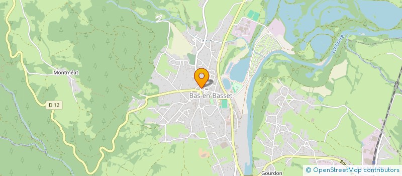 localisation de l'entreprise LA HUCHE GOURMANDE  BAS-EN-BASSET