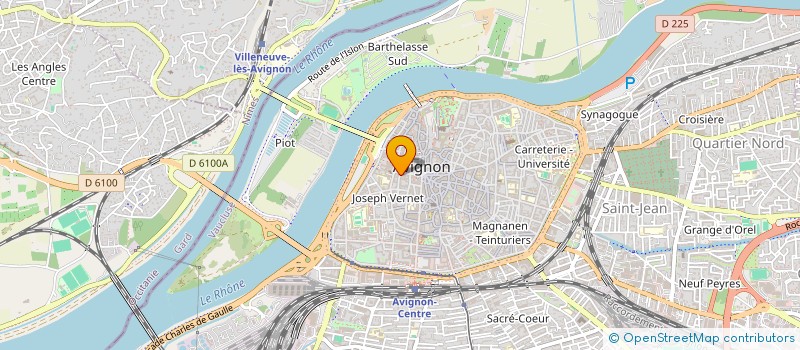 localisation de l'entreprise LA HUCHETTE  AVIGNON