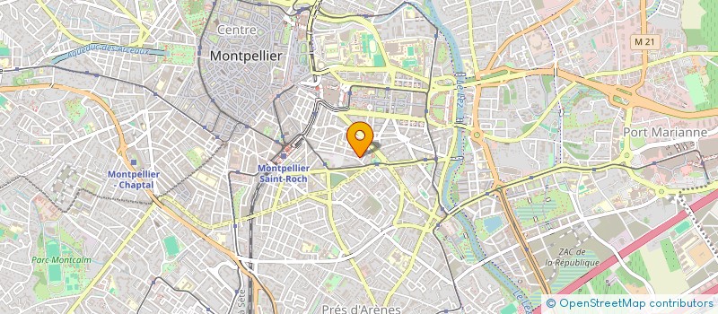 localisation de l'entreprise LA HUERTA LIBRE à MONTPELLIER