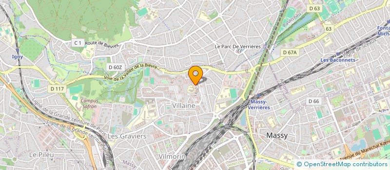 localisation de l'entreprise LA HULOTTE à MASSY